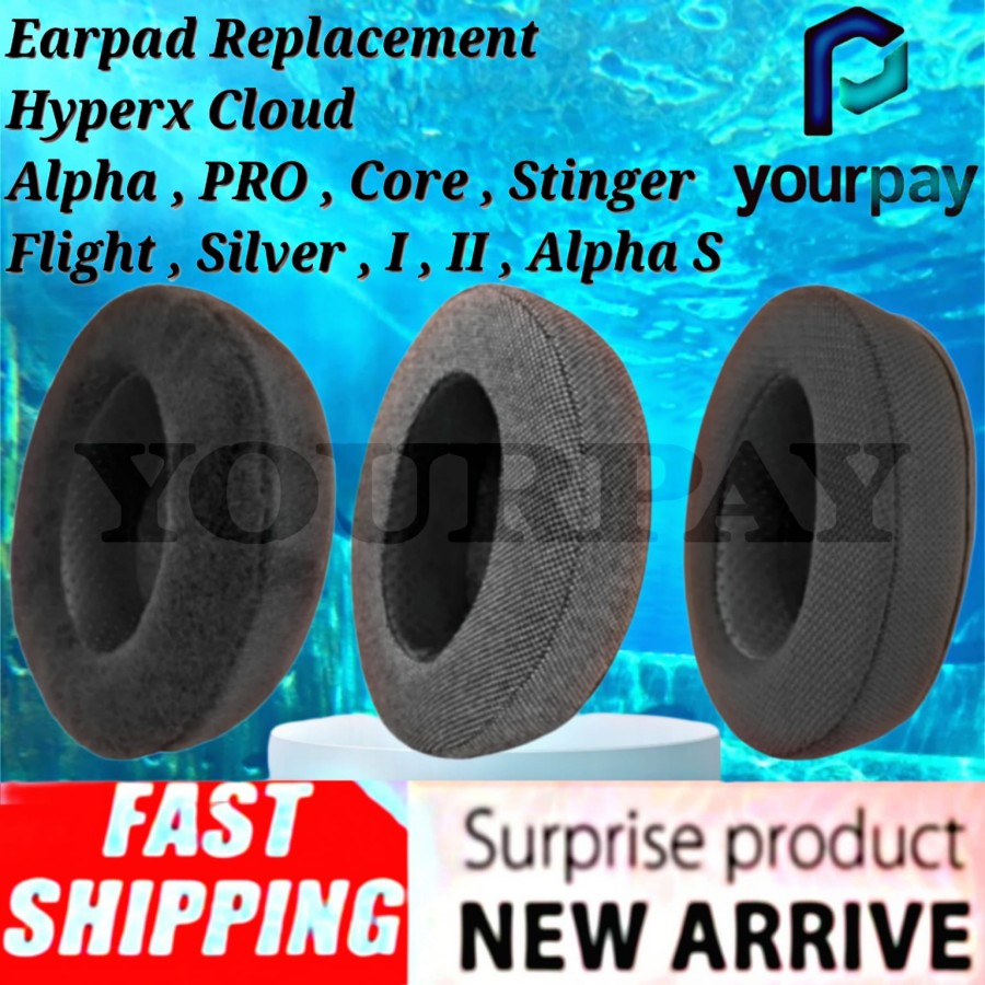Busa Bantalan Pad Earcup Hyperx Cloud 2 Foam Earpad