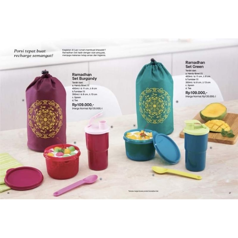 Tupperware - Ramadhan Set