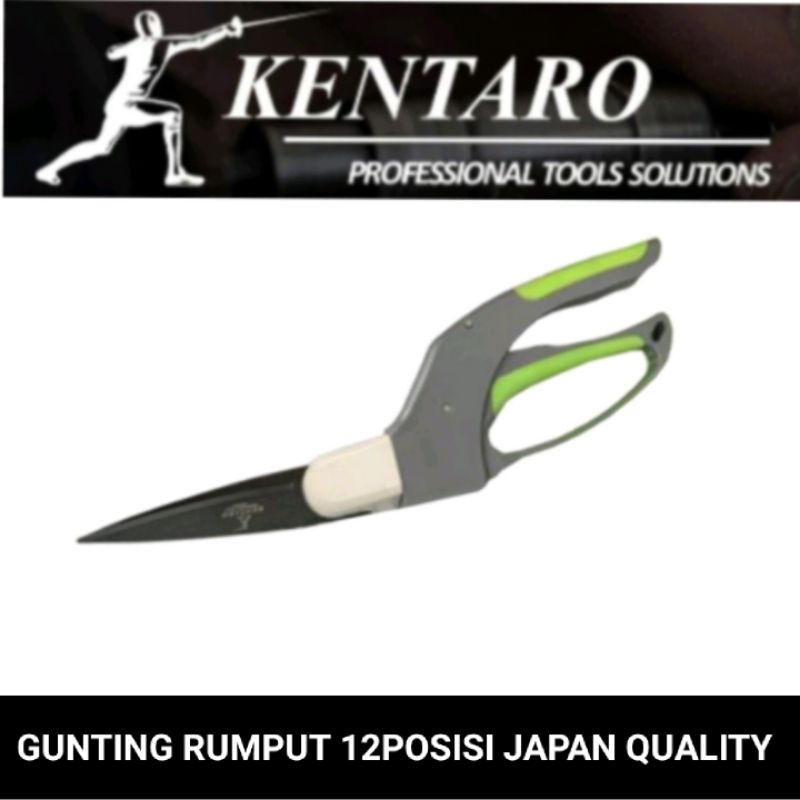 GUNTING POTONG RUMPUT 14&quot; (12POSISI) KENTARO JAPAN QUALITY