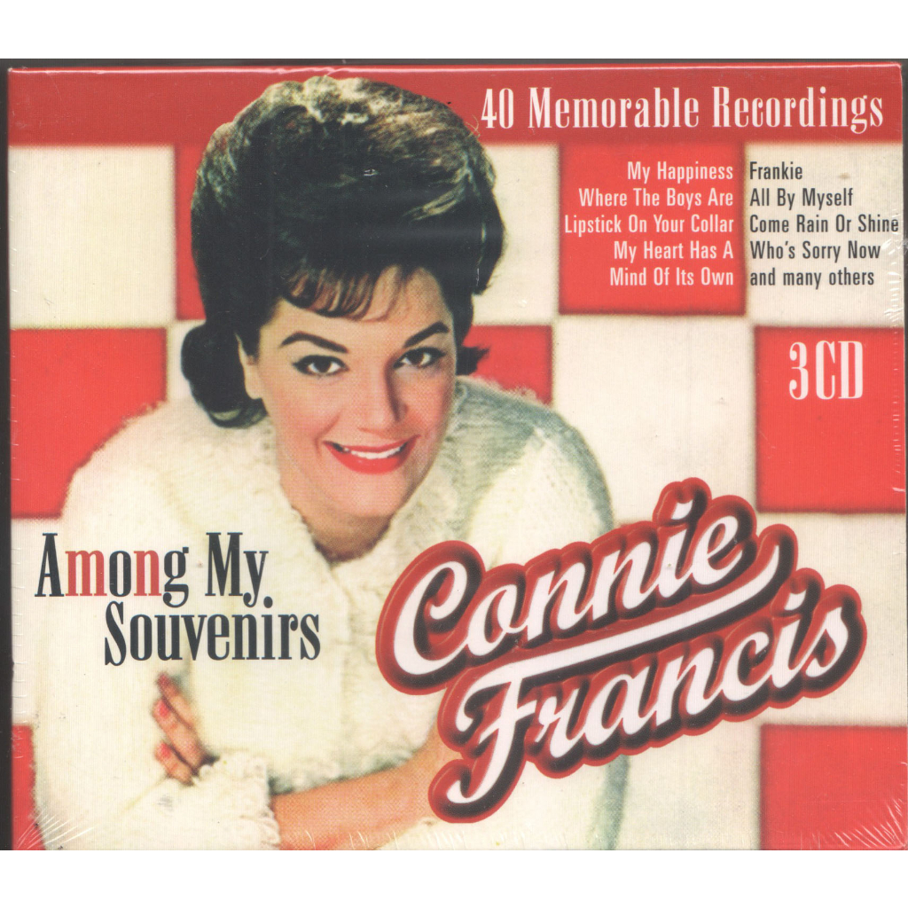 CONNIE FRANCIS -3CDS AMONG MY SOUVENIRS 40 GREATEST HITS (IMPORT EU CD) OR