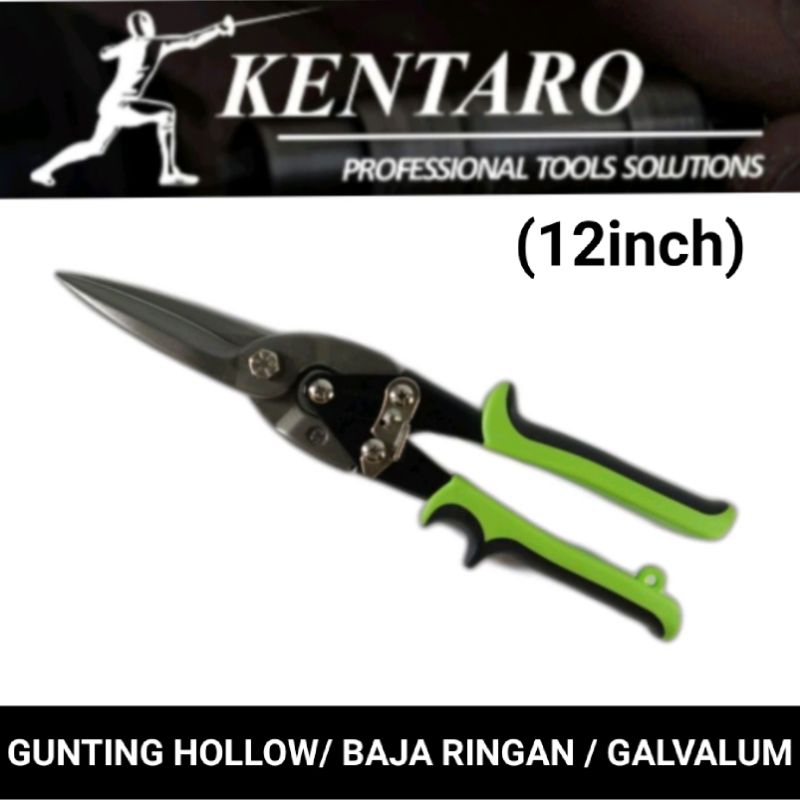 gunting seng / hollow/ baja ringan / galvalum 12&quot; Kentaro Japan quality