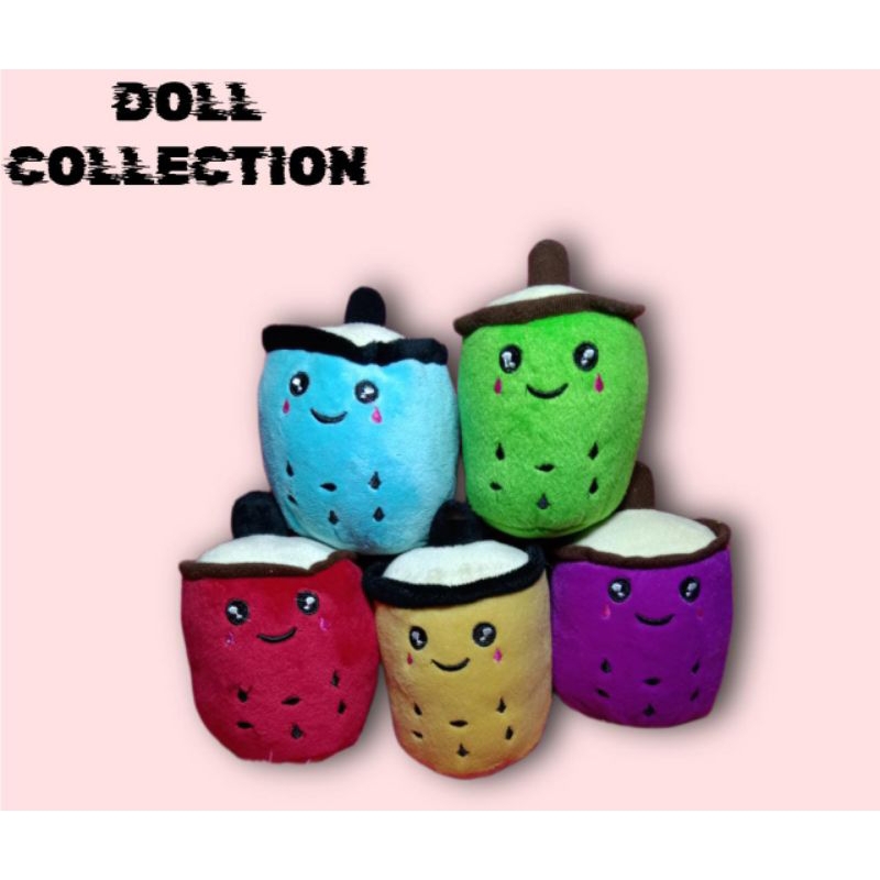 Boneka Boba Mini Boneka Kecil 15cm Hadiah/Capit Bahan Velboa