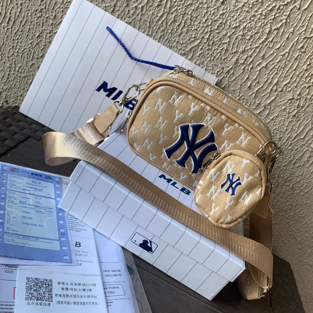 LUXY LX2349 TAS SELEMPANG WANITA MONOGRAM CROSSBAG NEW YORK FREE PAPERBAG + BOX KUALITAS VIP PLATINUM 1:1