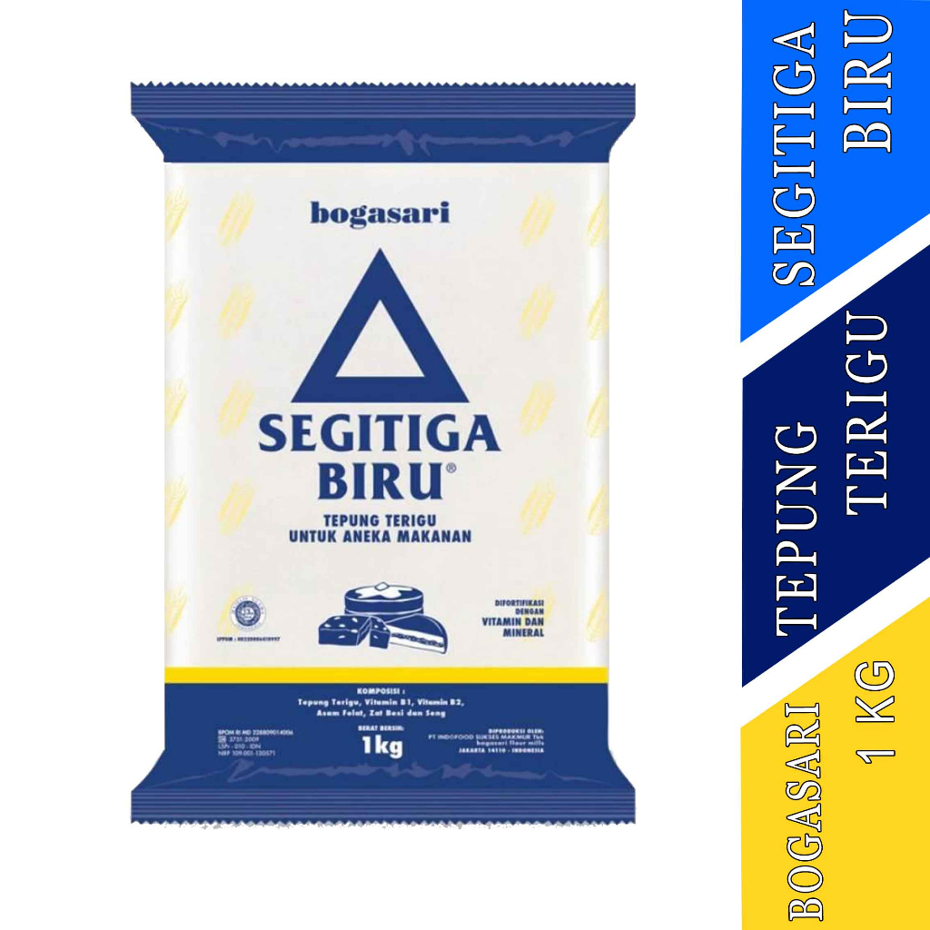 

TEPUNG TERIGU BOGASARI SEGITIGA BIRU 1kg