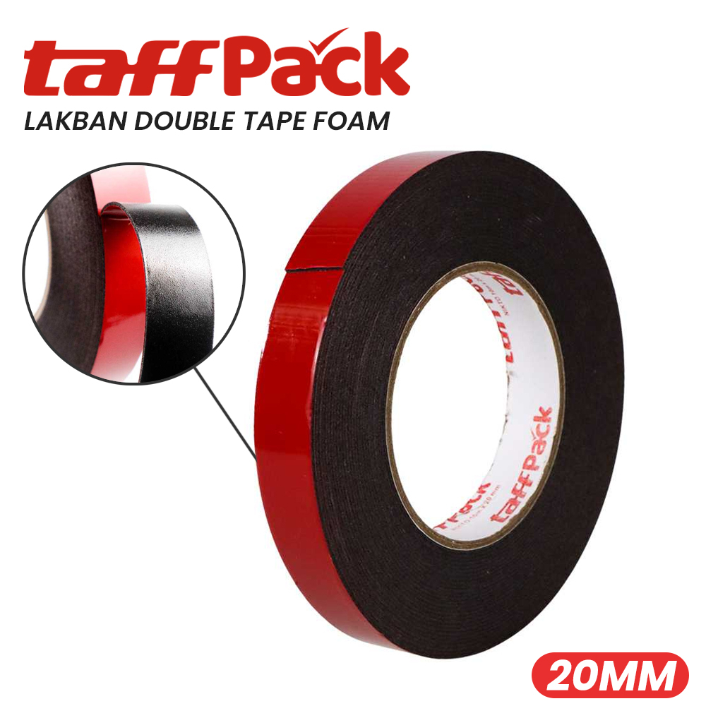 

Double Tape Foam 20mm x 10m Meter PE Busa Isolasi Lakban Lem Multifungsi 7UHZ