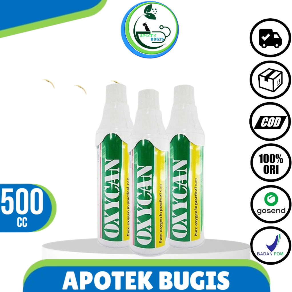 Oxycan Regular Hijau / Oksigen / Sesak Nafas / Asma / Gangguan Pernafasan / Alat Bantu Kesehatan