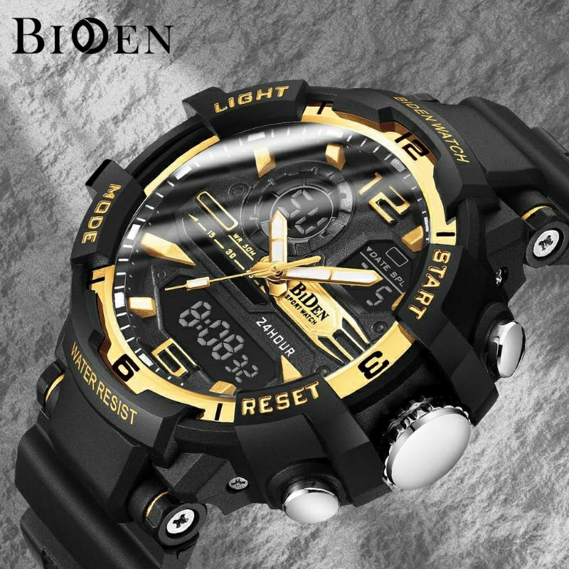 WATER PROOF JAM TANGAN BIDEN ORIGINAL TERLARIS 5 ATM KUARSA BISA COD