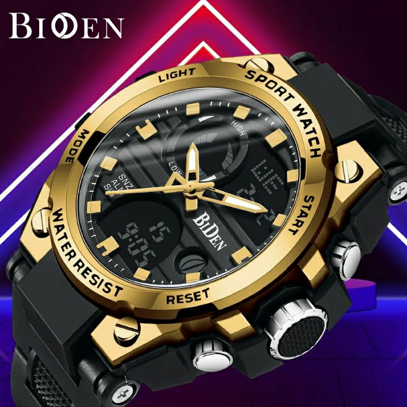 WATER PROOF JAM TANGAN BIDEN ORIGINAL TERLARIS 5 ATM KUARSA BISA COD