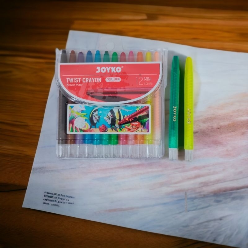 

Joyko Twist crayon mini 12 Original TWCR