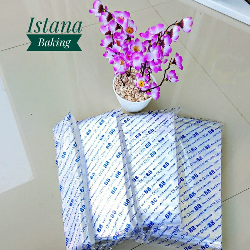 Istana Baking Plastik Roll Plastik Bening Aneka Ukuran 100M Tebal