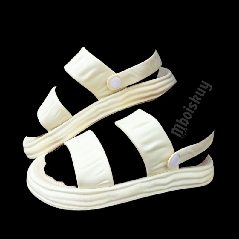 Sandal Jelly Wanita Import Sandal Jepit Anti Slip Premium Quality (Bisa Cod)