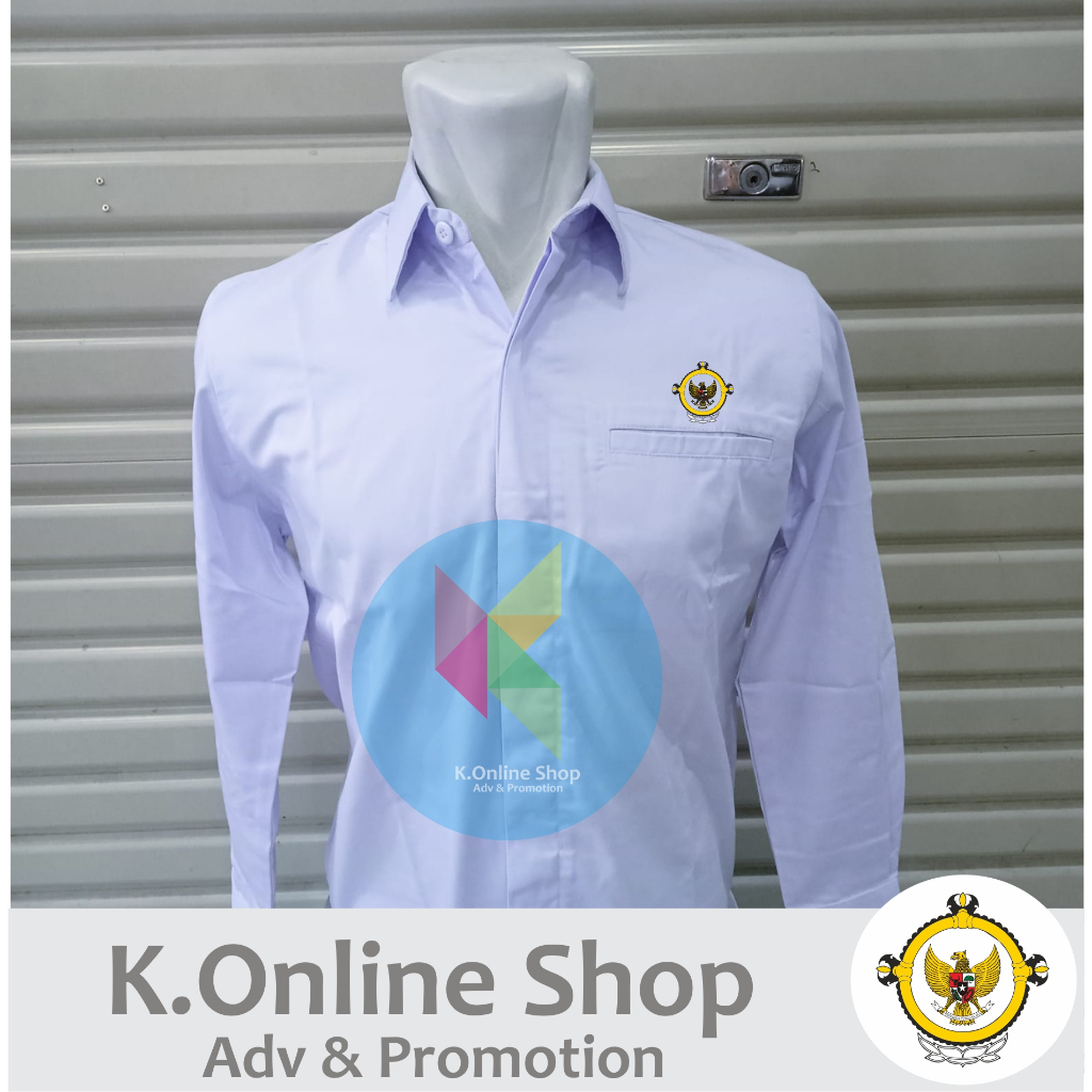 kemeja BPK RI Seragam BPK RI Baju BPK RI lengan panjang