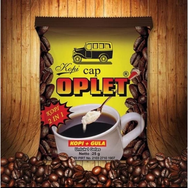 

Kopi Oplet + Gula Pack 25 gr 2 in 1