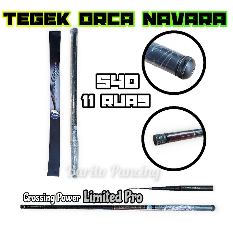 Tegek Orca Navara 540 Power Crossing Power Joran Pancing