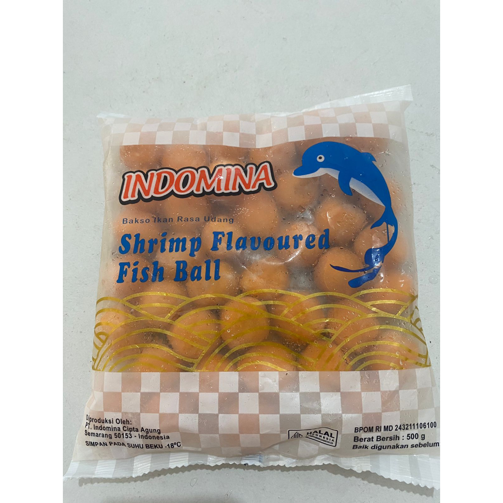 

Indomina Bakso Udang 500 gram