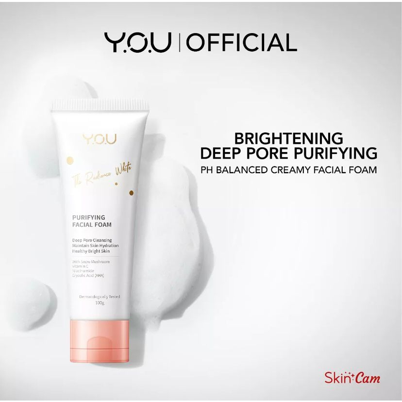 YOU Radiance White Purifying Facial Foam