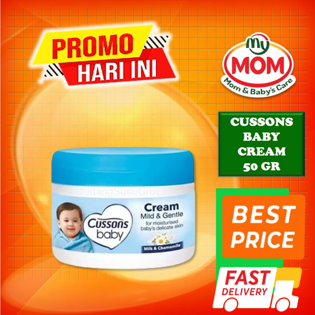 [BPOM] Cussons Baby Cream 50gr / Krim Bayi / MY MOM