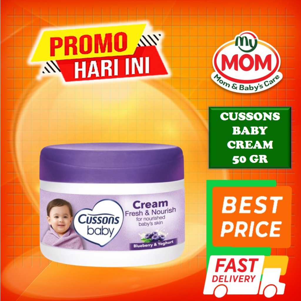 [BPOM] Cussons Baby Cream 50gr / Krim Bayi / MY MOM