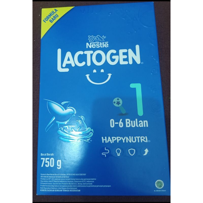 susu lactogen 1 (0-6 bulan) 750 gram