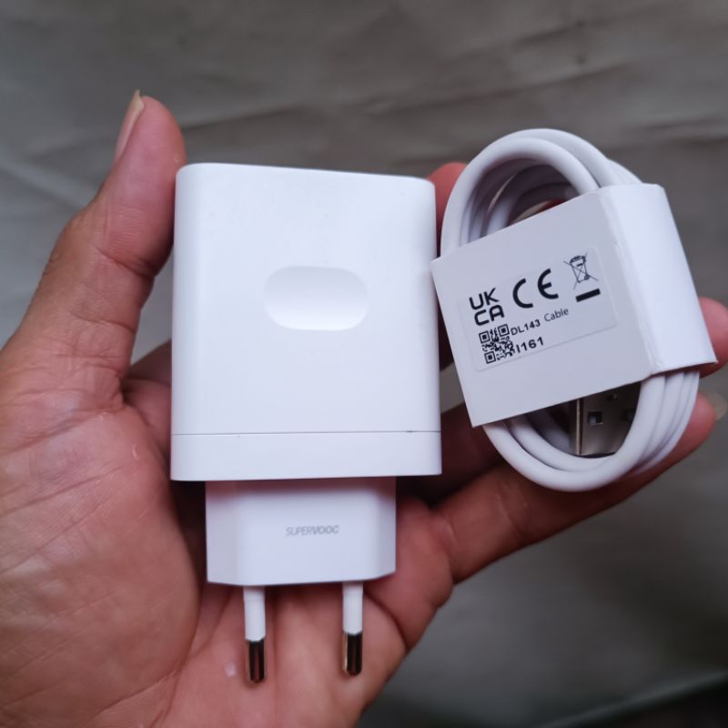 charger Oppo supervooc 33 Watt asli original bawaan hp