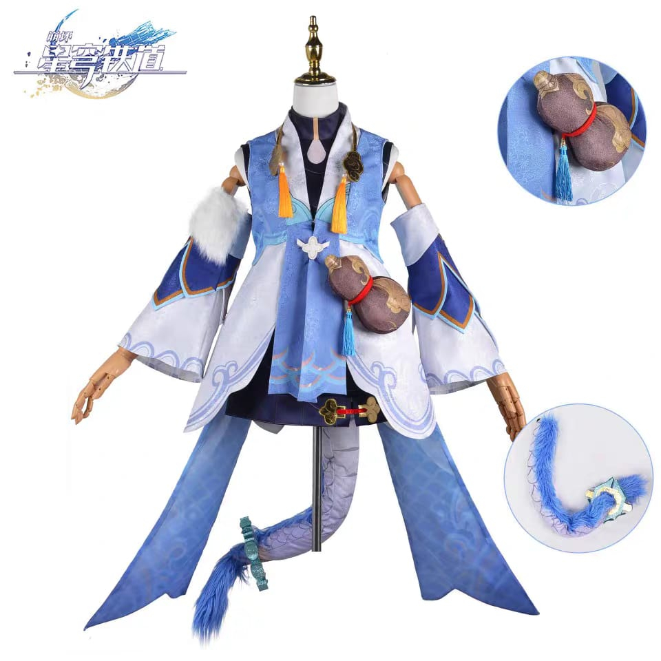 Costume Bailu Honkai Impact - No Brand
