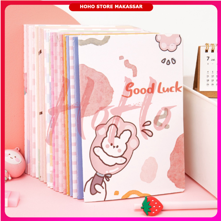 

Buku Tulis A5 Notebook Buku Catatan Ukuran A5 Motif Karakter Lucu Estetik - NB51