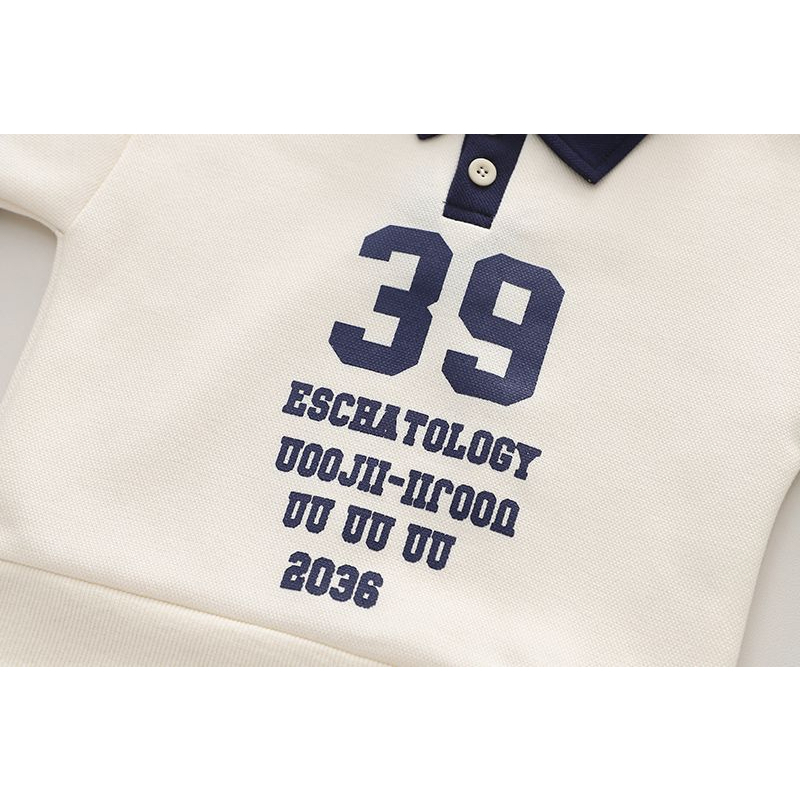 setelan anak lengan panjang motif 39Navy premium baju lucu premium impor usia 6 bulan - 5 tahun