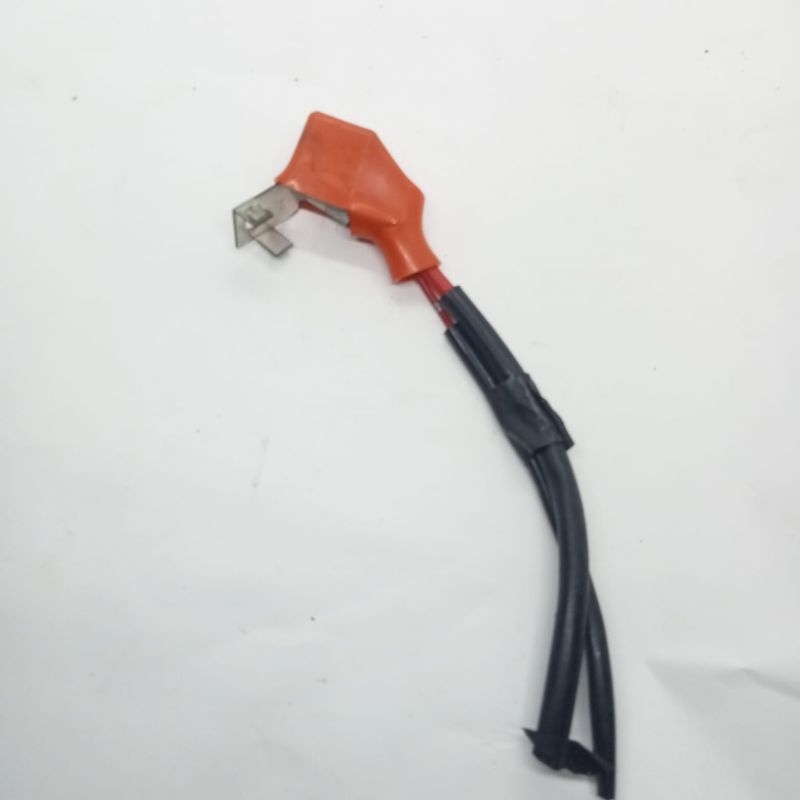 KABEL+KARET COVER KEPALA AKI MOTOR HONDA UNIVERSAL ORI AHM