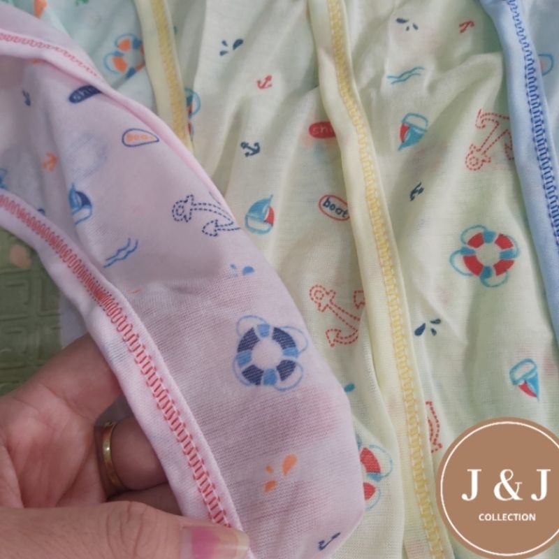 6 pcs POPOK BAYI MURAH KAIN WARNA MEGA