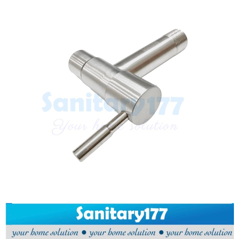 Kran air Stainless 304 TEMBOK Minimalis Murah Fv21- Keran air stenlis faucet wall bathroom mini wudhu /P14a