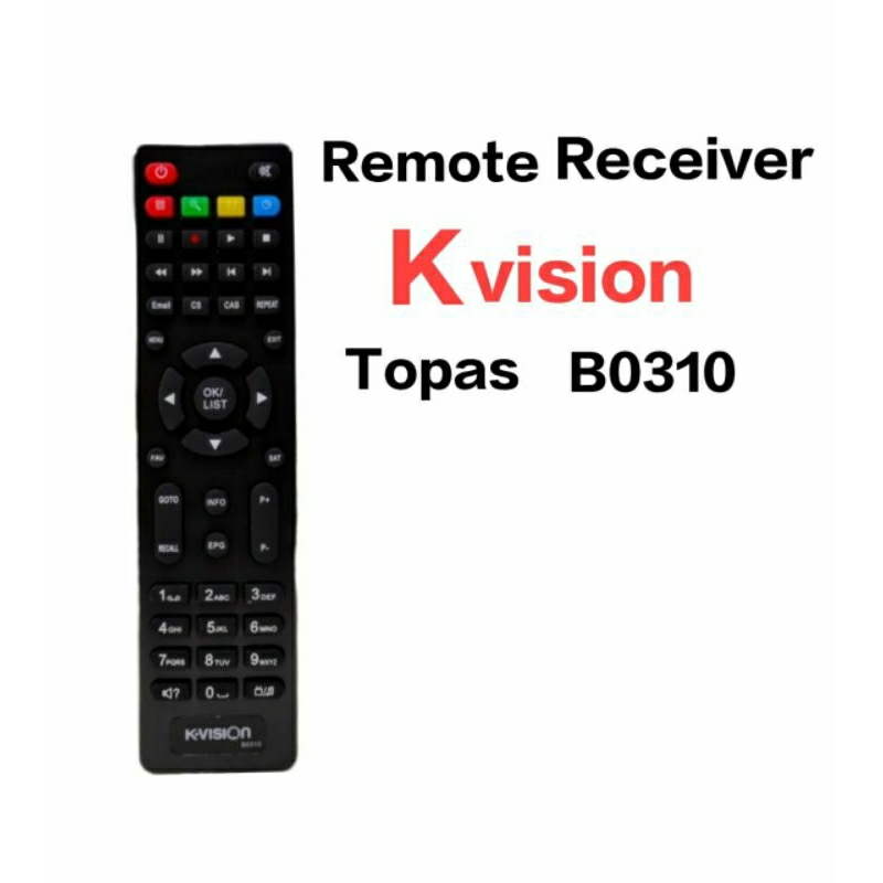 REMOTE K-Vision Receiver C2000 TOPAS BROMO