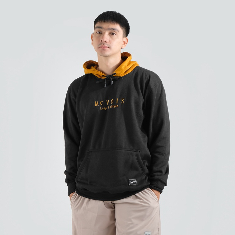 Mcvois Sweater Hoodie Kombinasi Topi Premium Distro