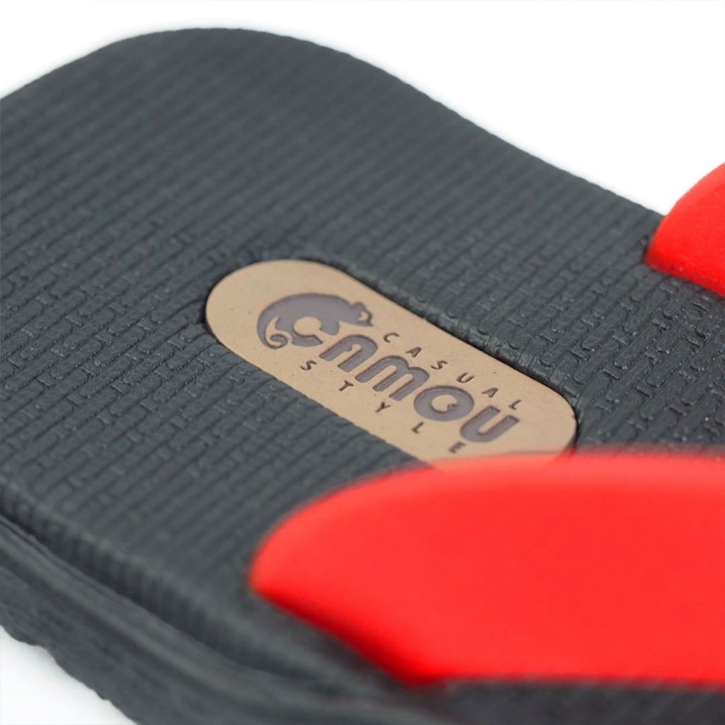 Sandal Jepit Pria Flip Flop Full Karet Art WR Original Sendal Camou Bahan Rubber Anti Licin Tali Tidak Mudah Putus Tahan Lama - Scoot Warna Hitam N82_STORE