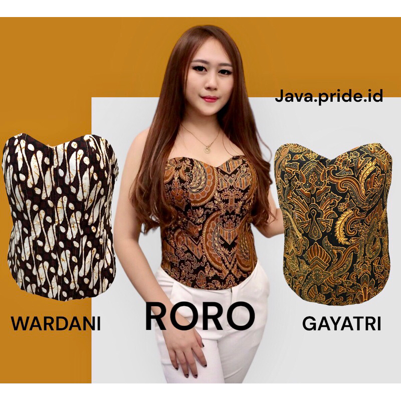 RORO BUSTIER JAVA PRIDE - KEMBEN BATIK