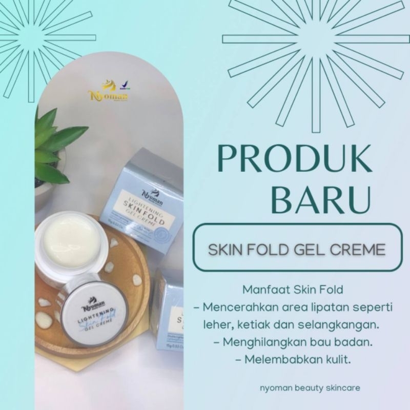 Lightening skin fold gel creme nyoman | KRIM AREA LIPATAN | UNDERARM