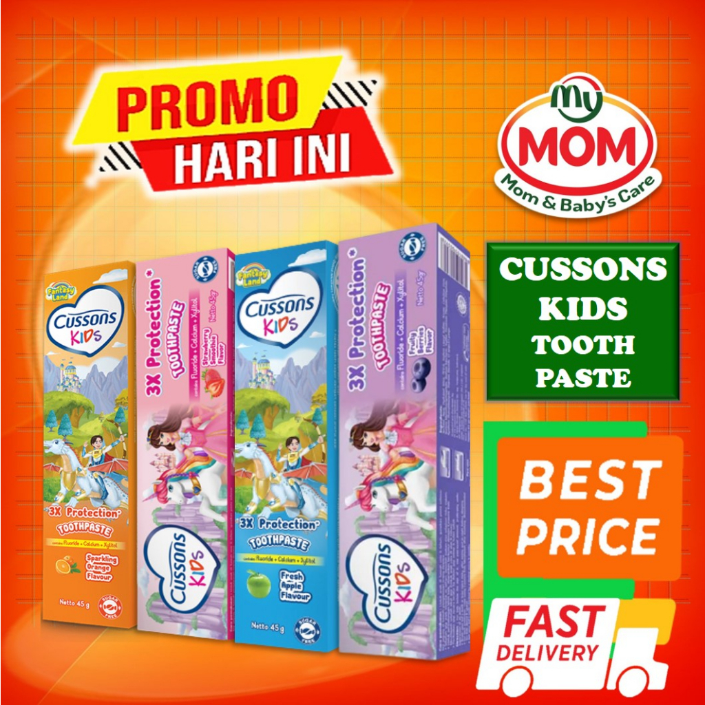 [BPOM] Cussons Kids Series / Cusson Kid Series / Cussons Kids Toothpaste / MY MOM