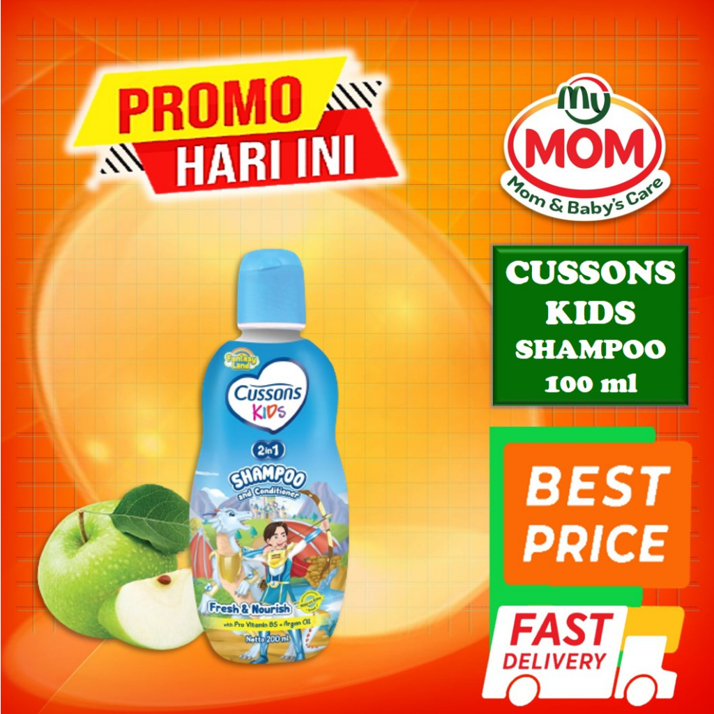 [BPOM] Cussons Kids Shampoo 90ml / Cussons Shampoo Anak / MY MOM