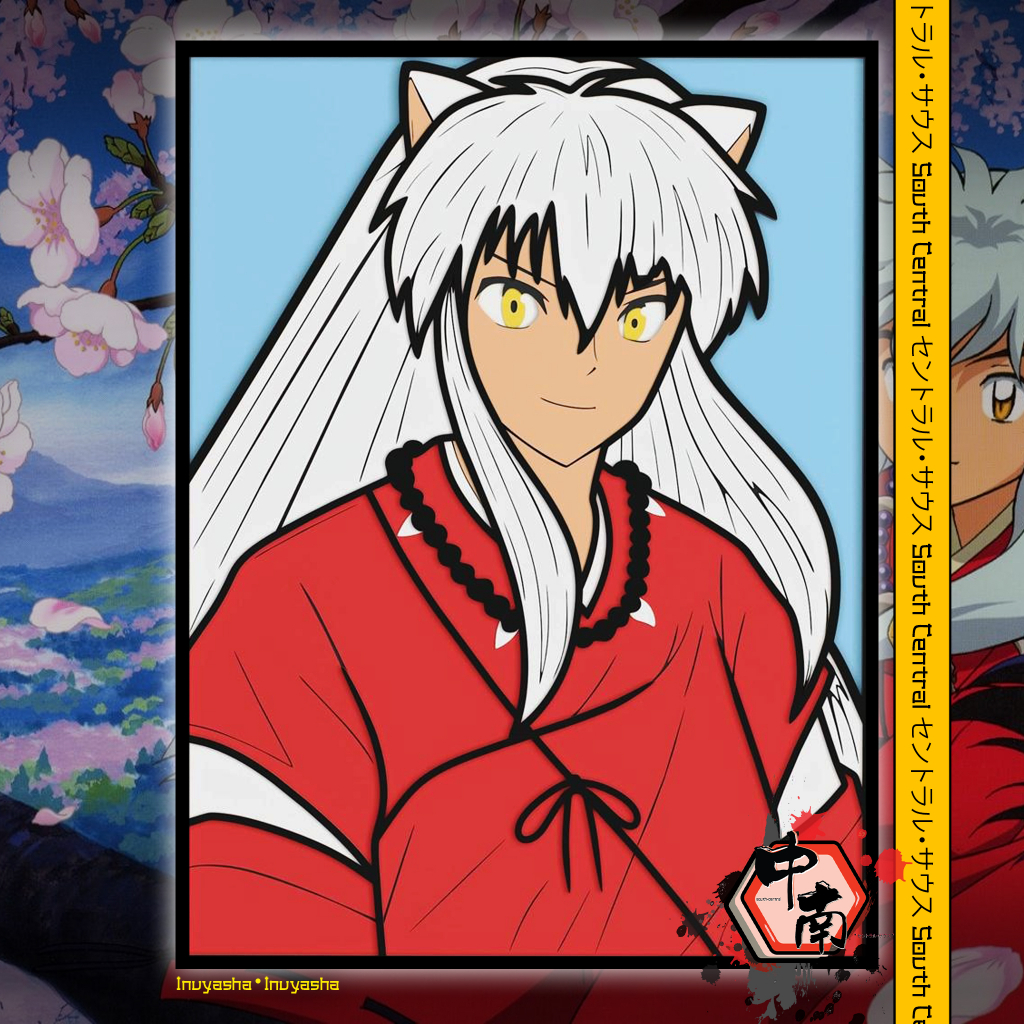 Poster 3D Multilayer Inuyasha Inuyasha