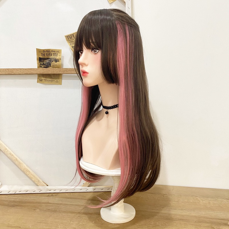 CH0896 full wig korean style hime cut 60-65 cm