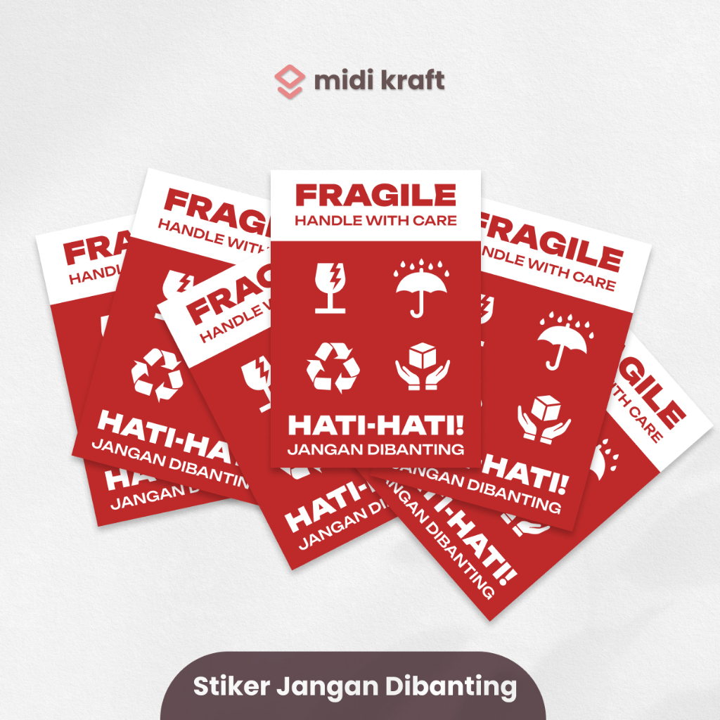 

Stiker Fragile Jangan Dibanting (8x6.5cm)