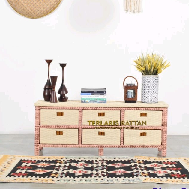 Lemari Laci 6 Model Mini