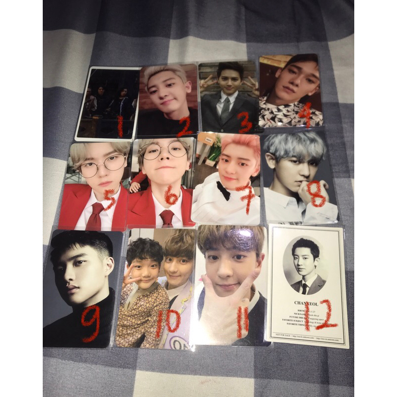 exo photocard sehun suho chanyeol kai jas merah growl a song of meissa countdown kihno 1bv par view 