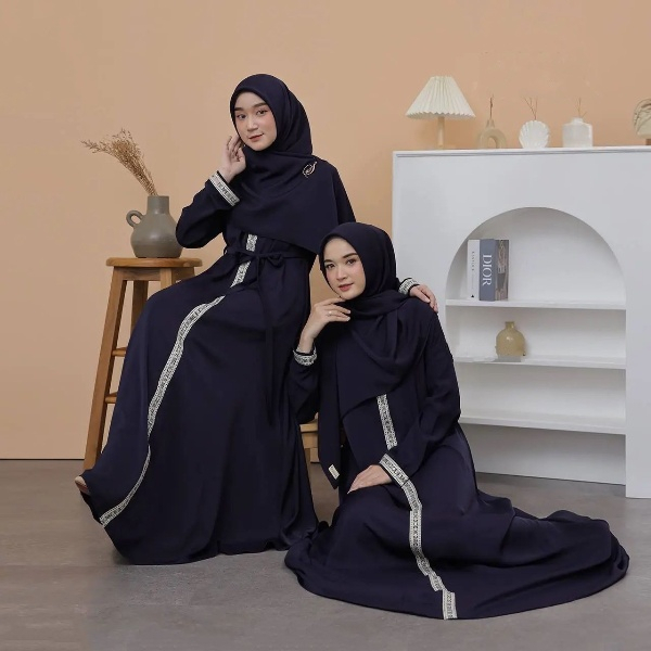 Gamis Hitam Polos Abaya Hitam Abaya Turkey Abaya Basic Gamis Busui Gamis Putihi Polos Gamis Modern Gamis Wanita Terbaru FH22