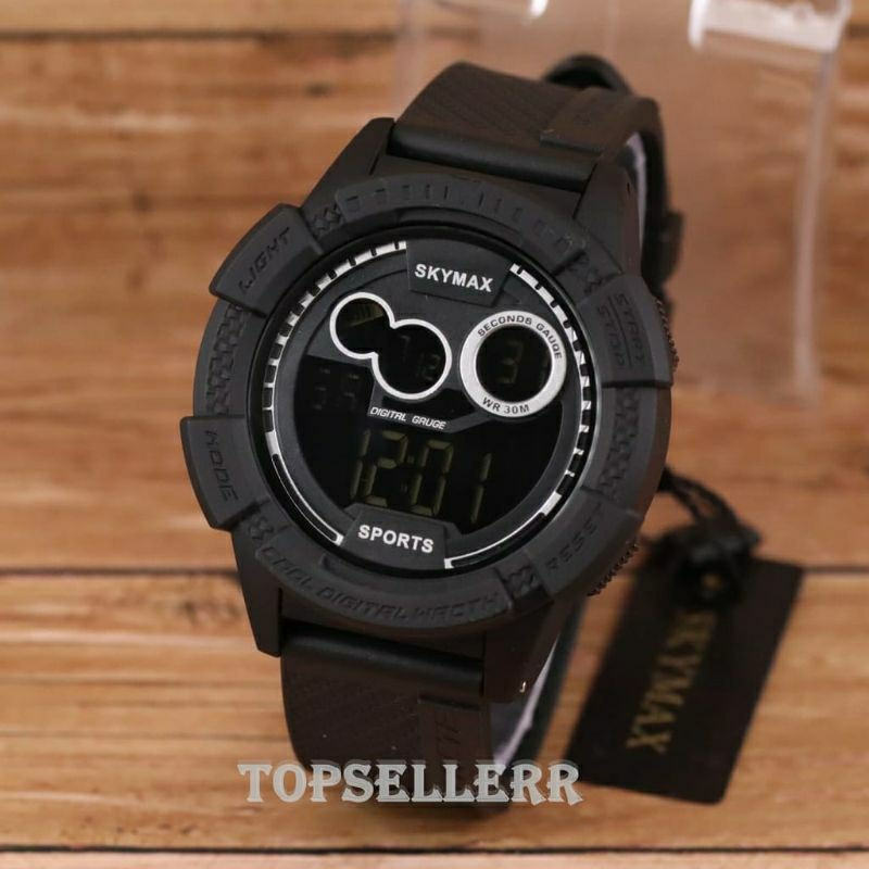 New Sale! Jam Tangan Skymax 1810 Digital Terbaru Bahan Halus Kasual Rubber