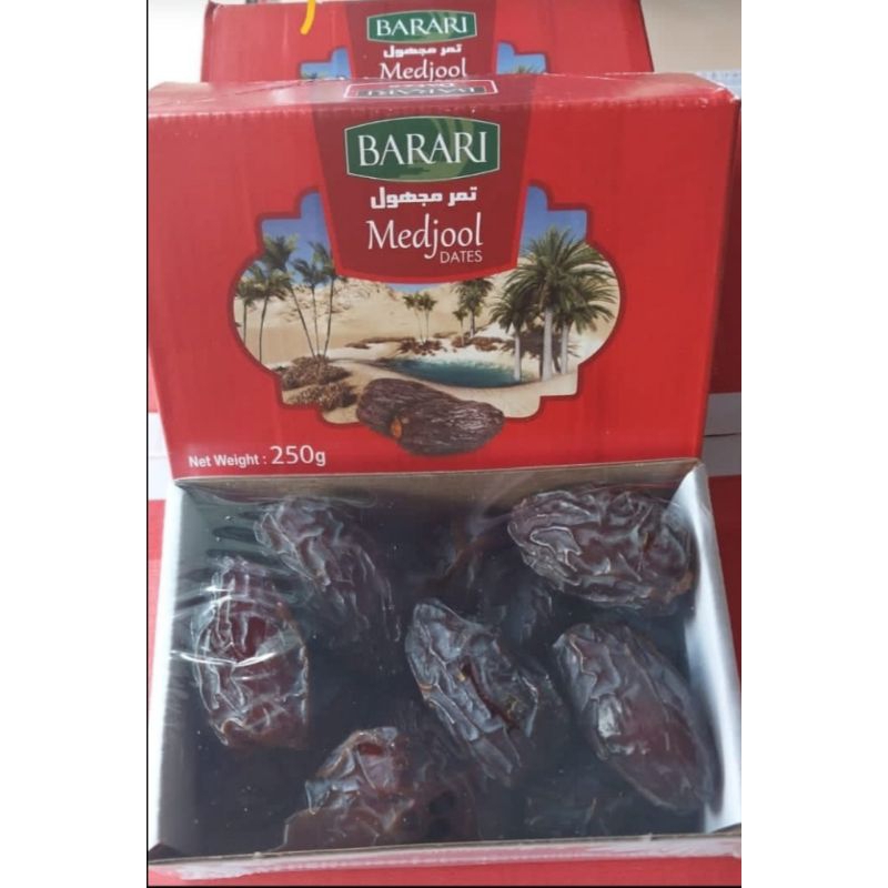 

KURMA MEDJOOL BARARI 250gr/KURMA PALESTINE