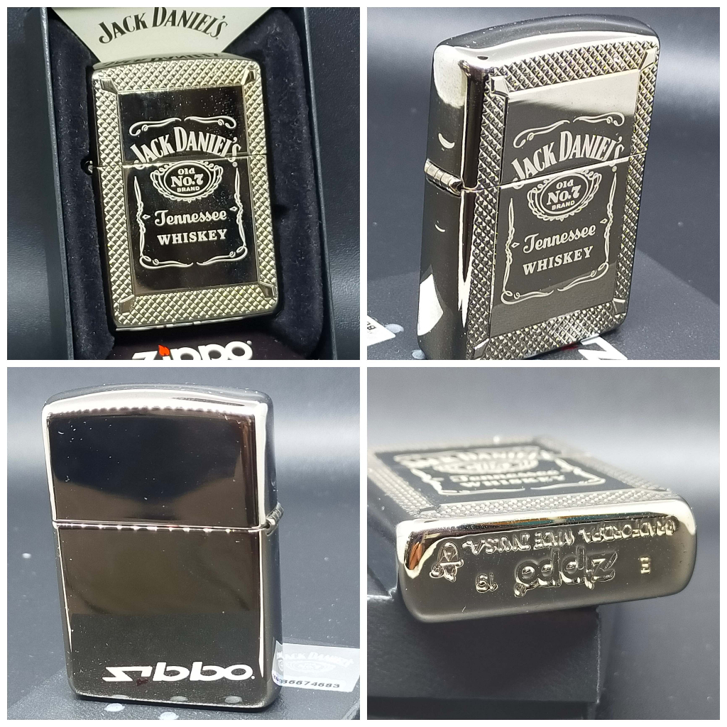 Zippo 49040 Armor Jack Daniels Original
