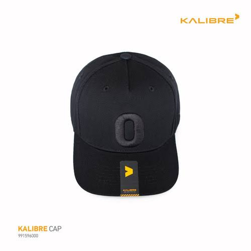 New-Topi Pria- Kalibre Topi Original-Logo Huruf O - Kalibre 991596-Hitam
