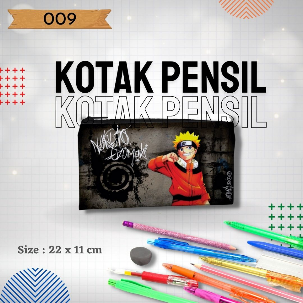 

Tempat Pensil 009 gambar Naruto, Tempat Pensil Karakter