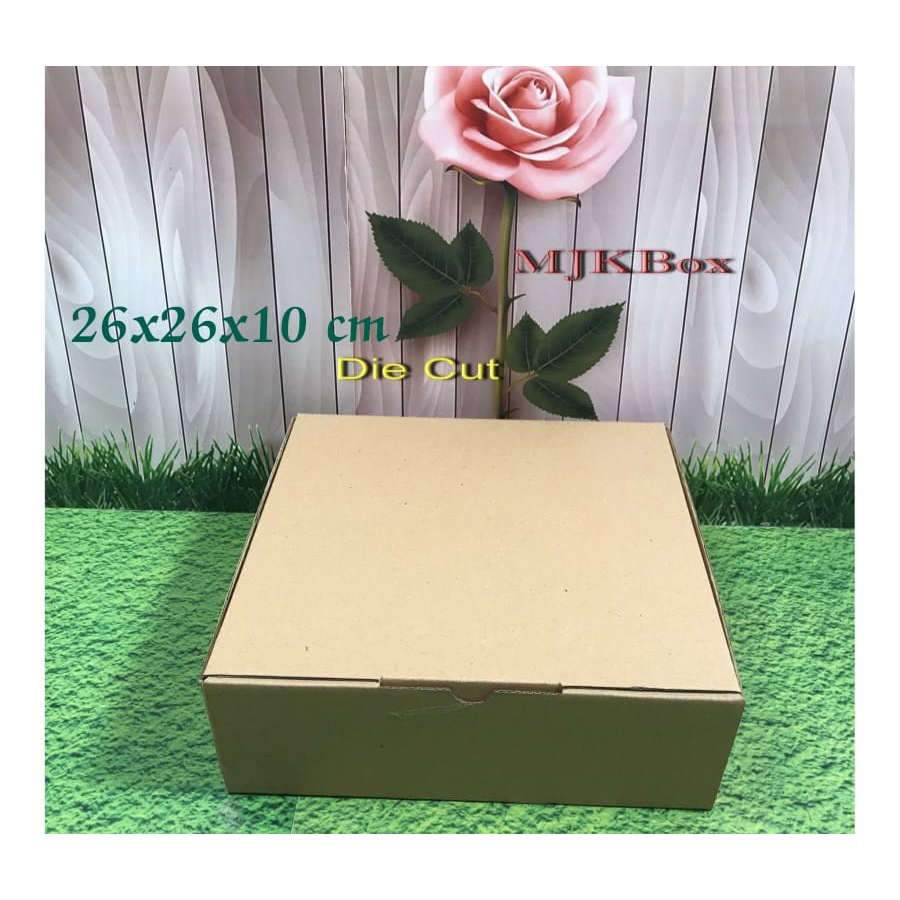 

KARDUS/ KARTON/BOX UK. 26x26x10 CM.........MODEL KARDUS PIZZA