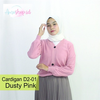 Cardigan Rajut Outer Polos